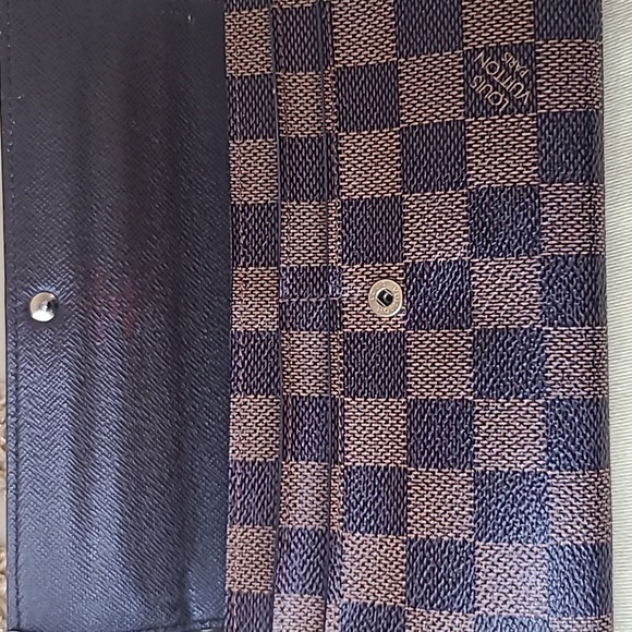 LOUIS VUITTON VINTAGE 2010 DAMIER PORTE MONNAIE 10 CARD CREDIT WALLET W/CHAIN - Picture 15 of 17